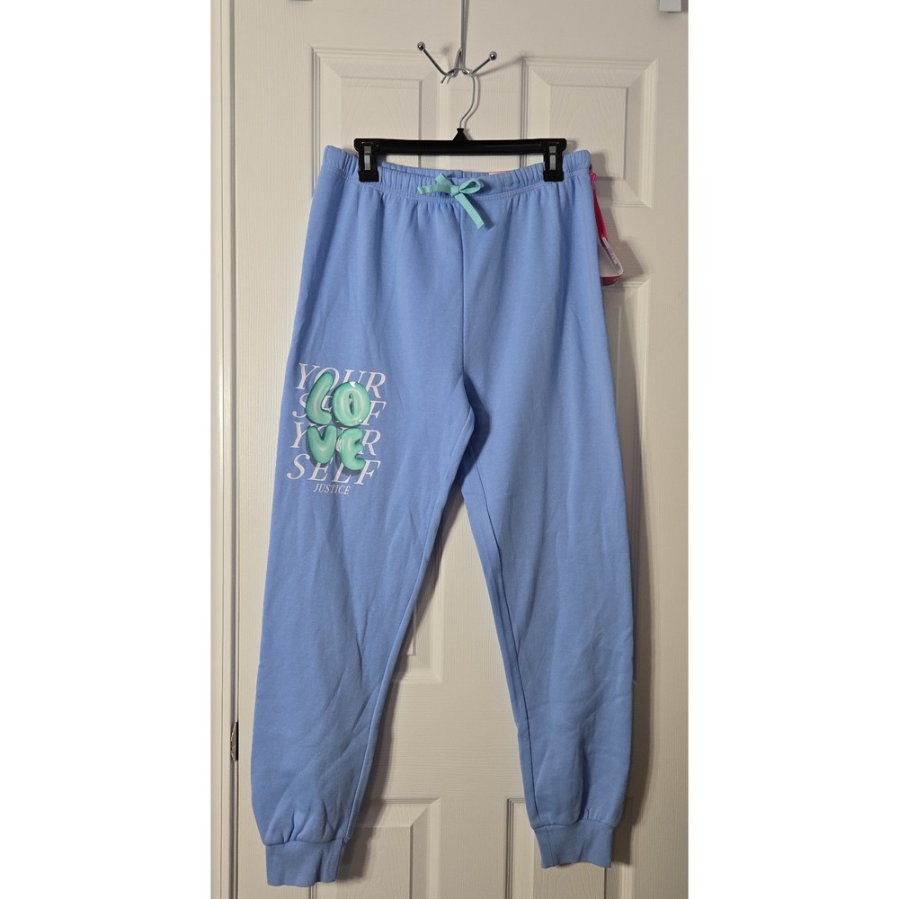 Justice Brand Girls Plus Size Joggers New With Tags Size XL (16P/18P).